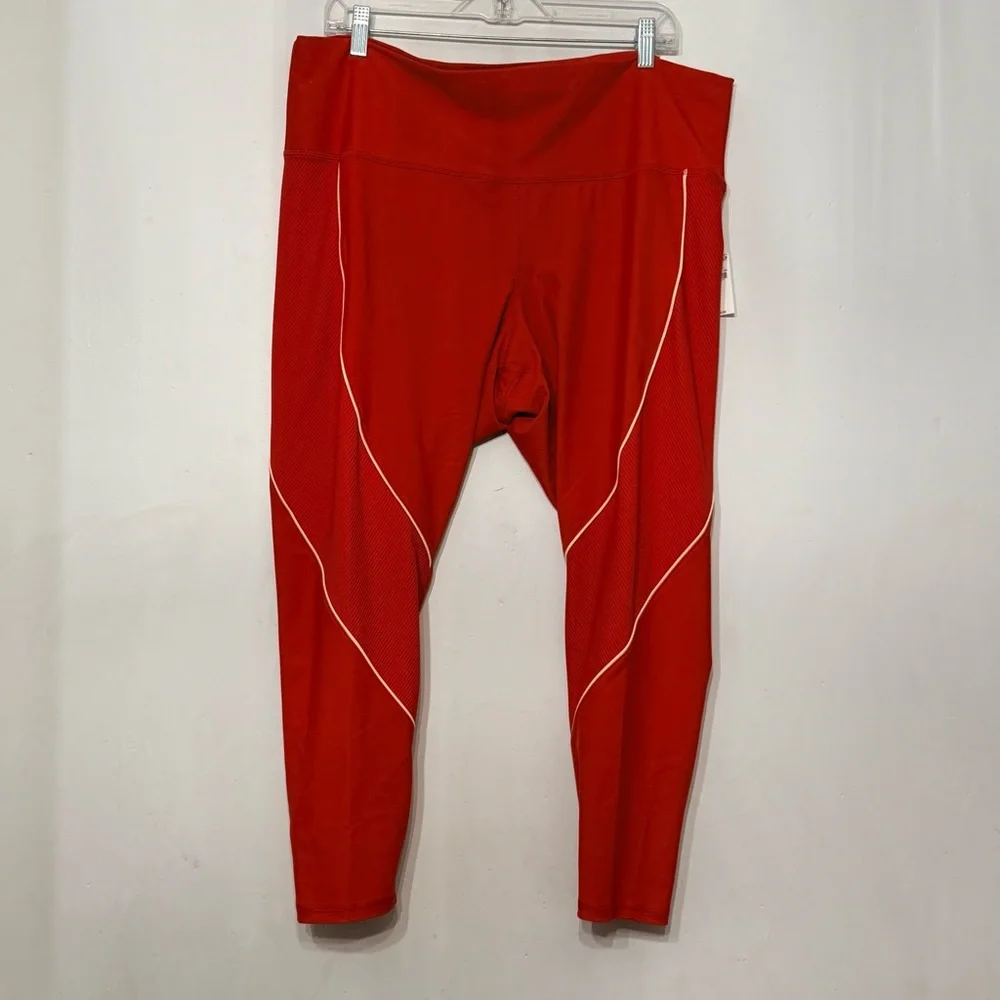 Old Navy High-Waisted PowerSoft Rib Mix 7/8 Leggings NWT Gym Workout Active XXL - Picture 9 of 11